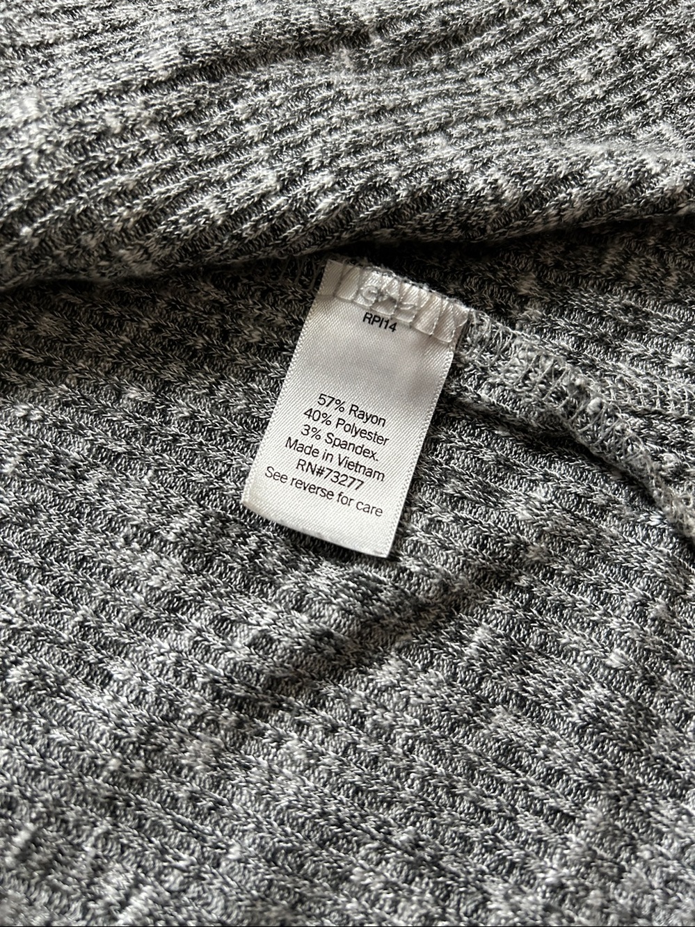 Grey Open-Front Longline Cardigan Sweater - Picture 9 of 12